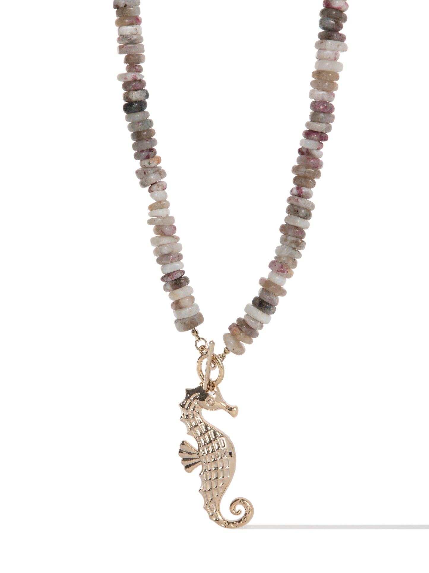 Calypso Necklace - Linen - White Sands