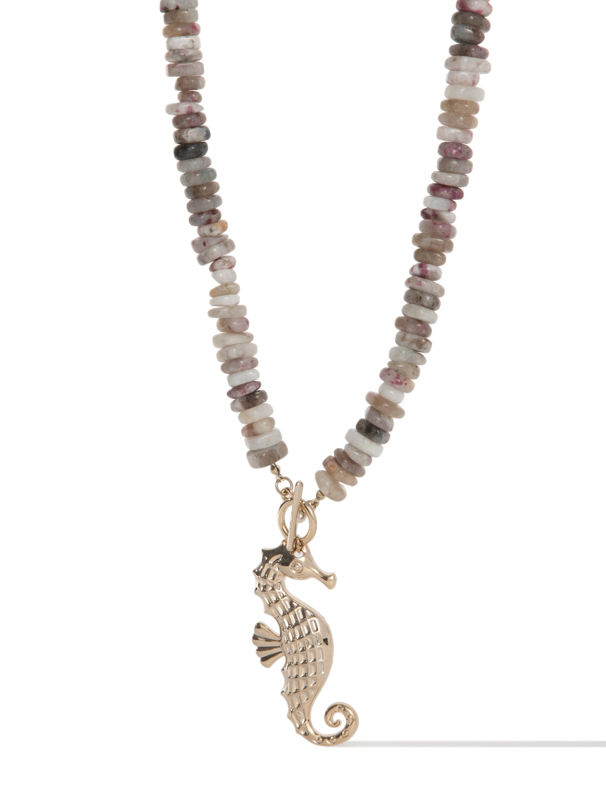 Calypso Necklace - Linen - White Sands