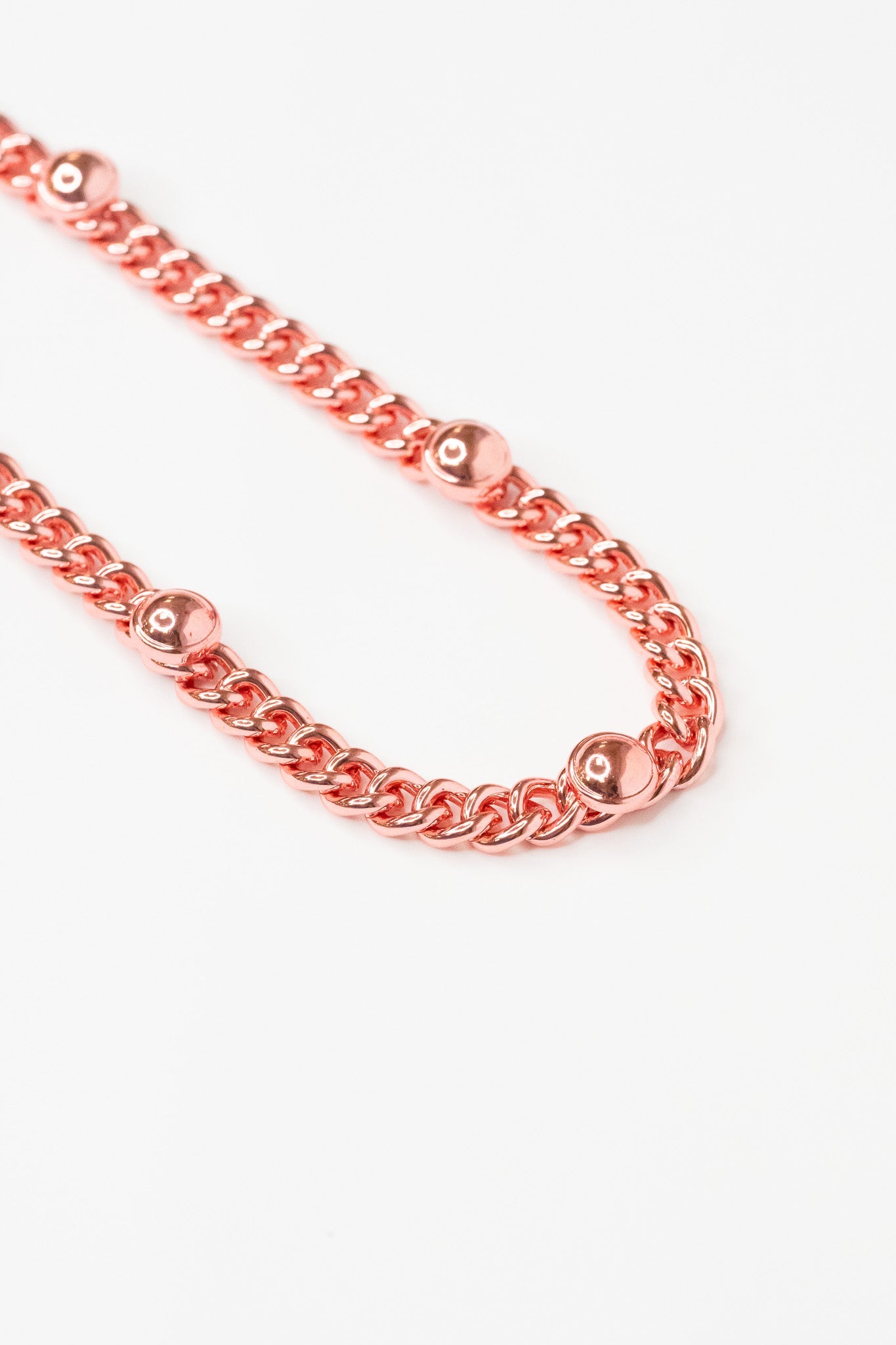Paraiso Beach Necklace - Metallic Flamingo