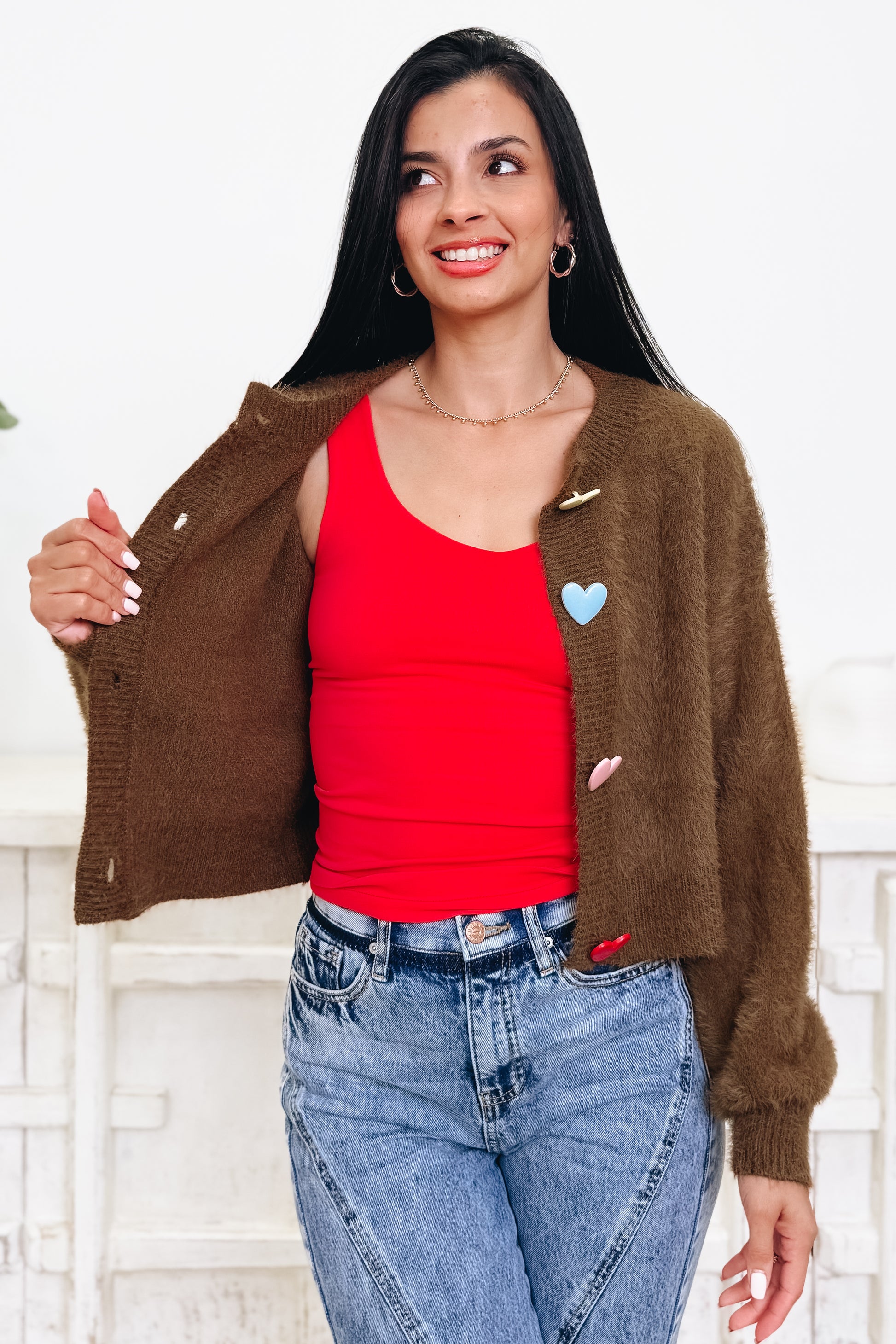 Sweet Sentiments Sweater Cardigan - 2 Colors!