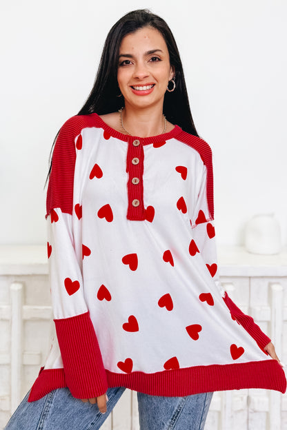 Sacred Heart Valentine's Top