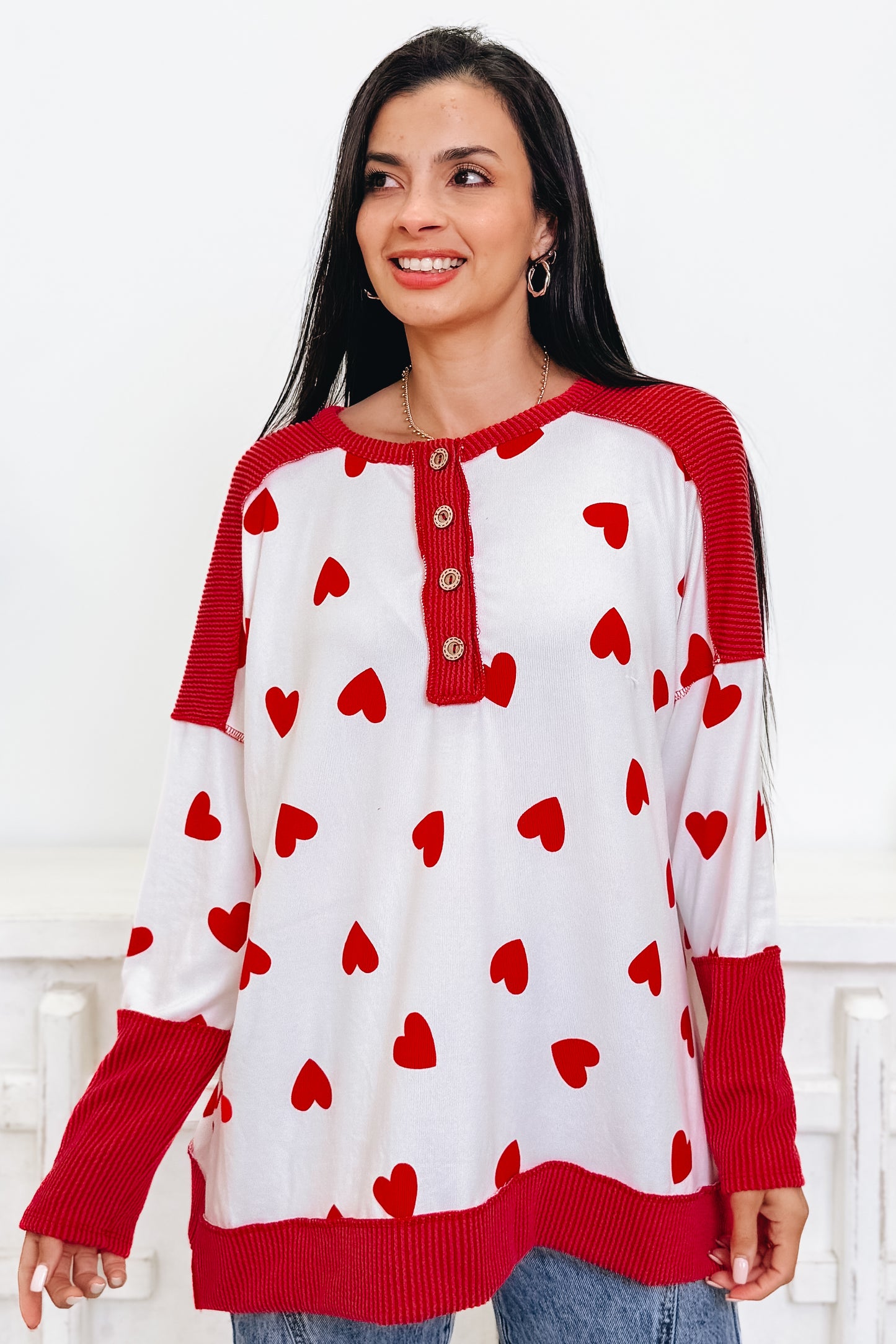 Sacred Heart Valentine's Top