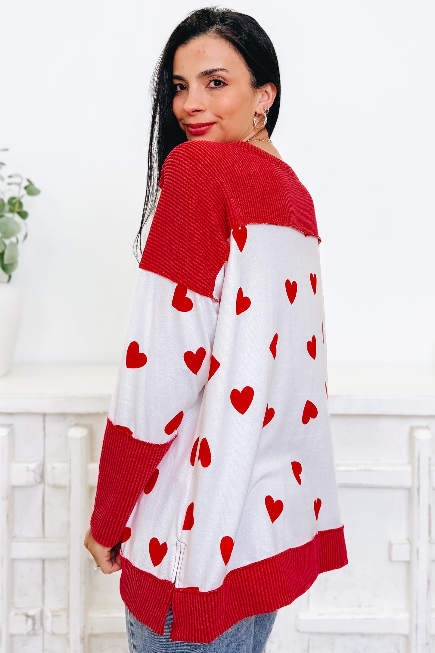 Sacred Heart Valentine's Top