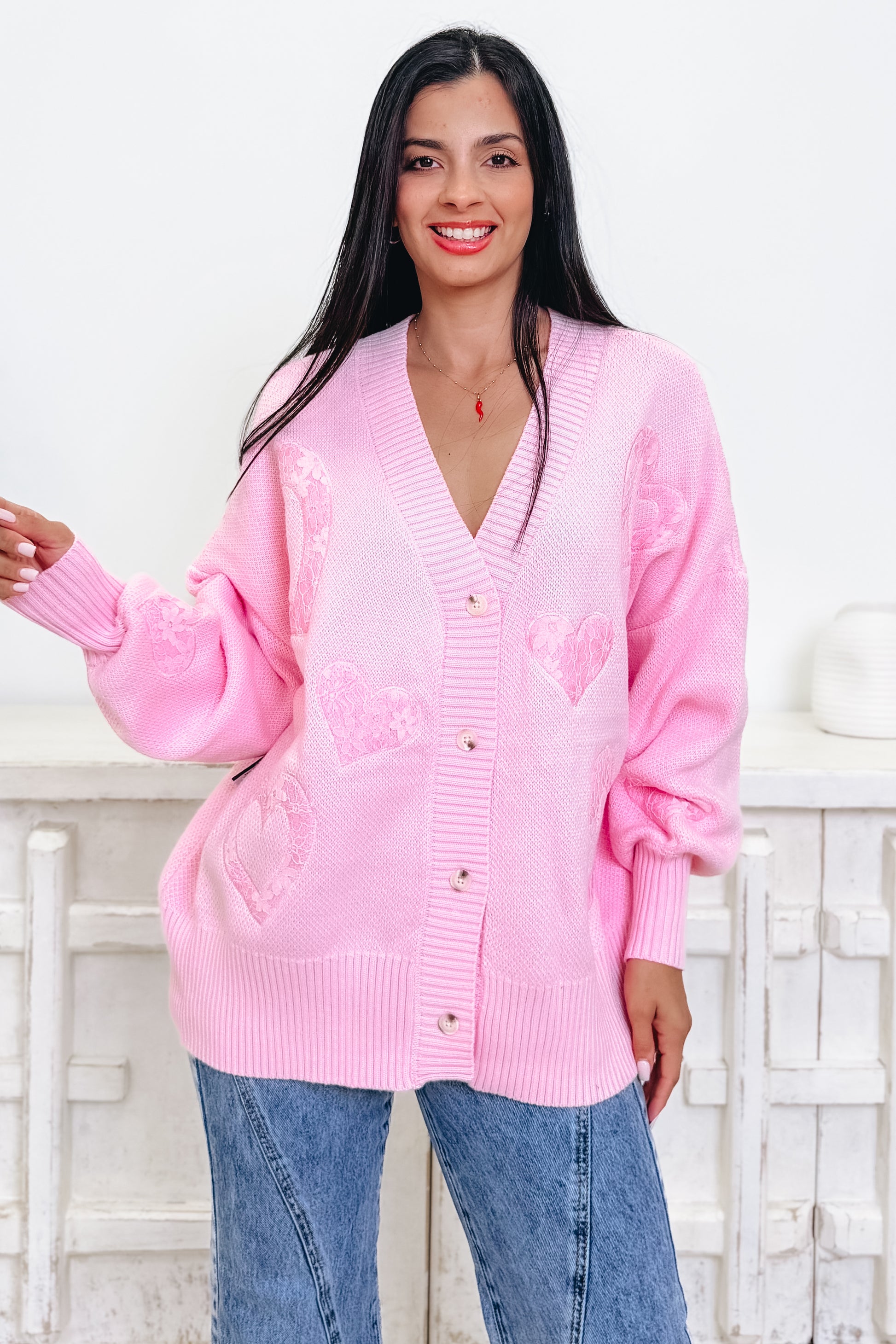 Heart Liner Cardigan