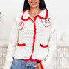 V-Day Bouquet Cardigan