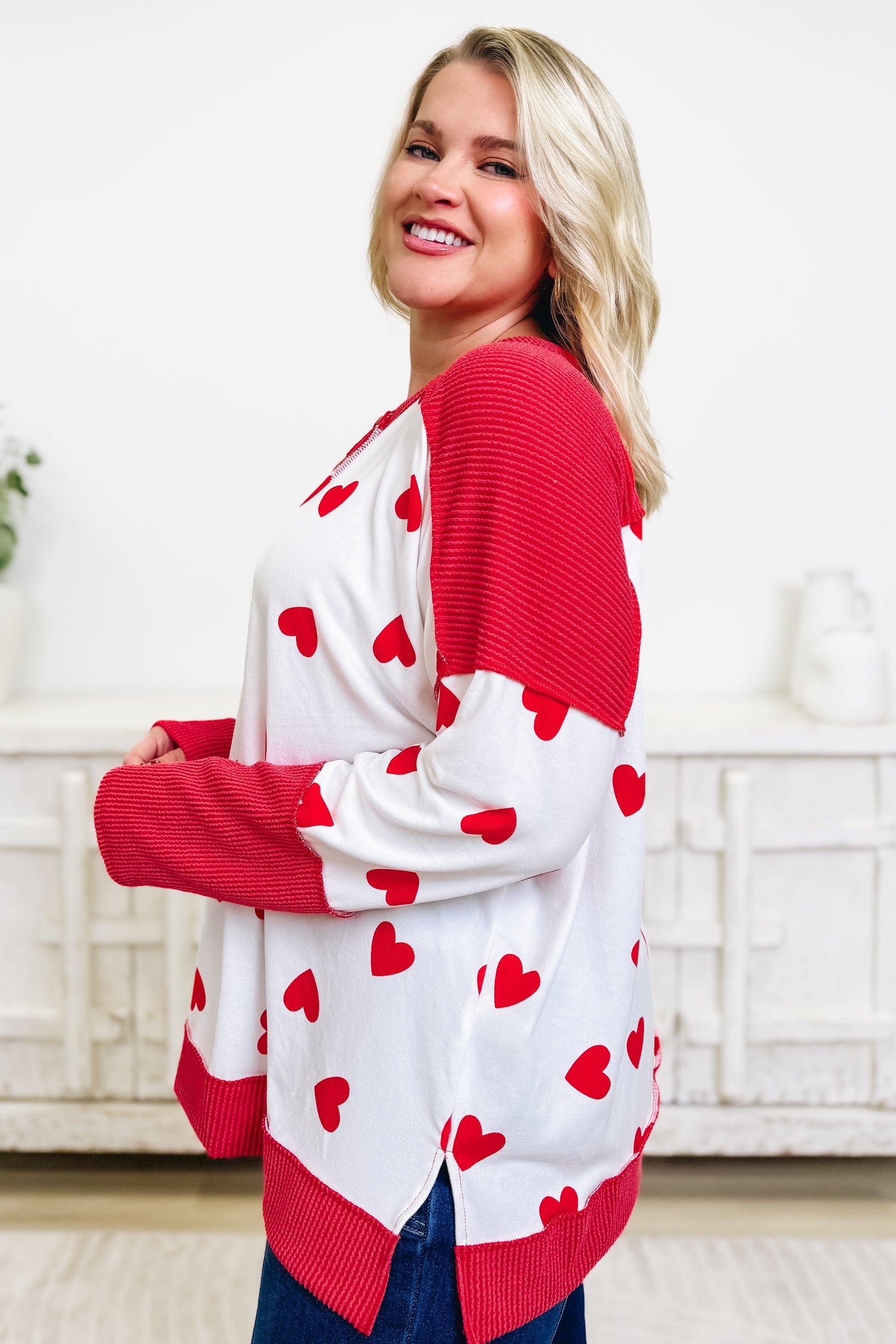 Sacred Heart Valentine's Top