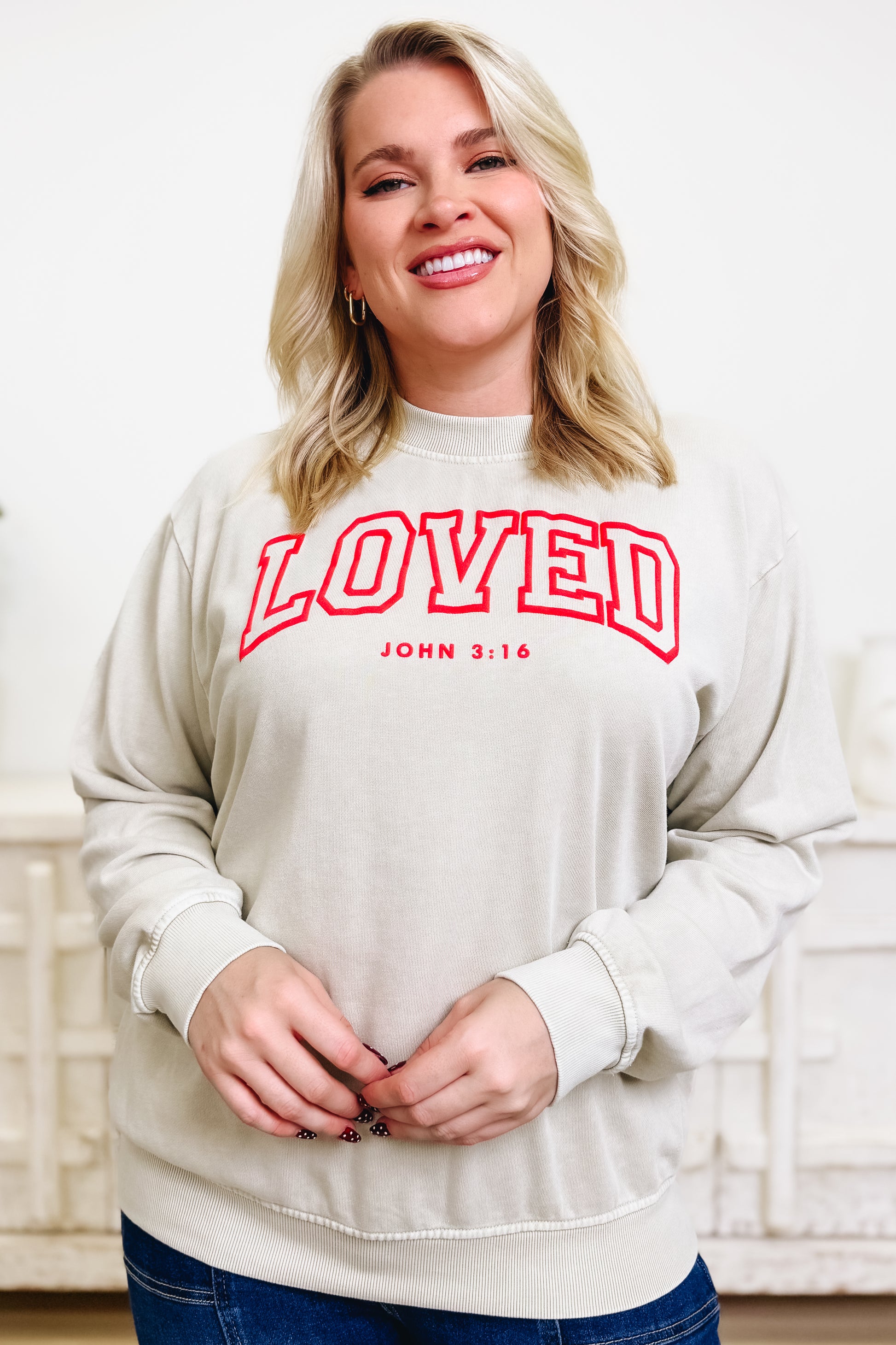 God So Loved The World Sweatshirt - 3 Colors!