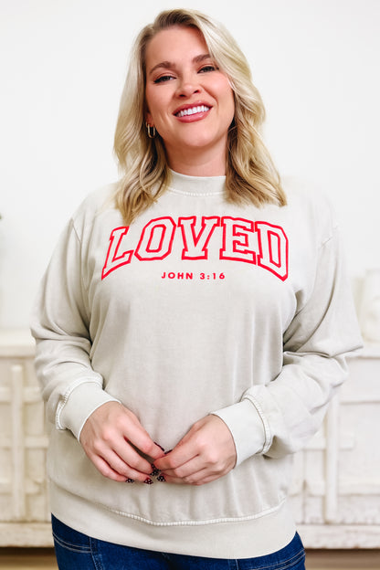 God So Loved The World Sweatshirt - 3 Colors!