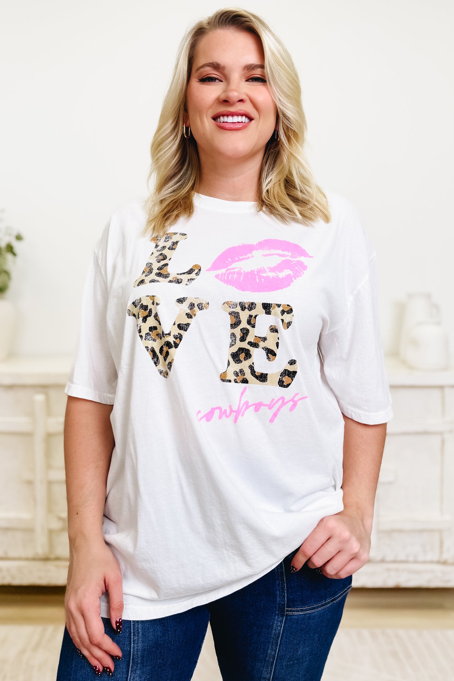 Love Cowboys Graphic Tee