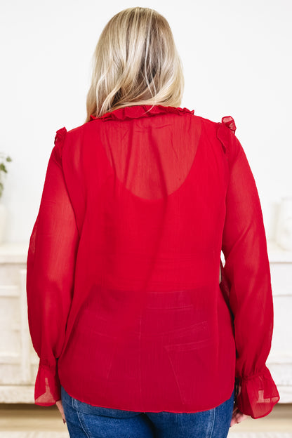 Take A Look Inside Top - 2 Colors!