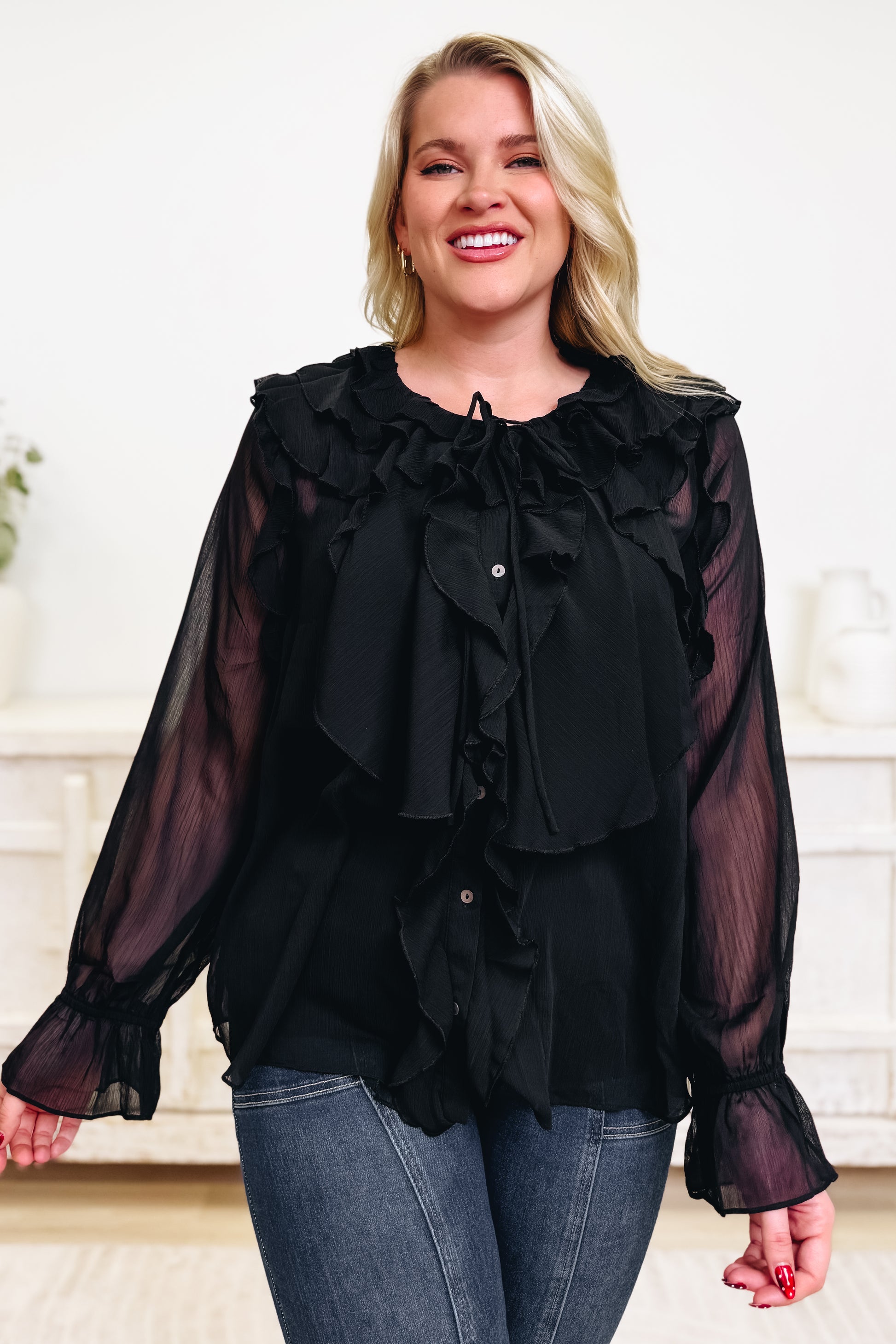 Take A Look Inside Top - 2 Colors!