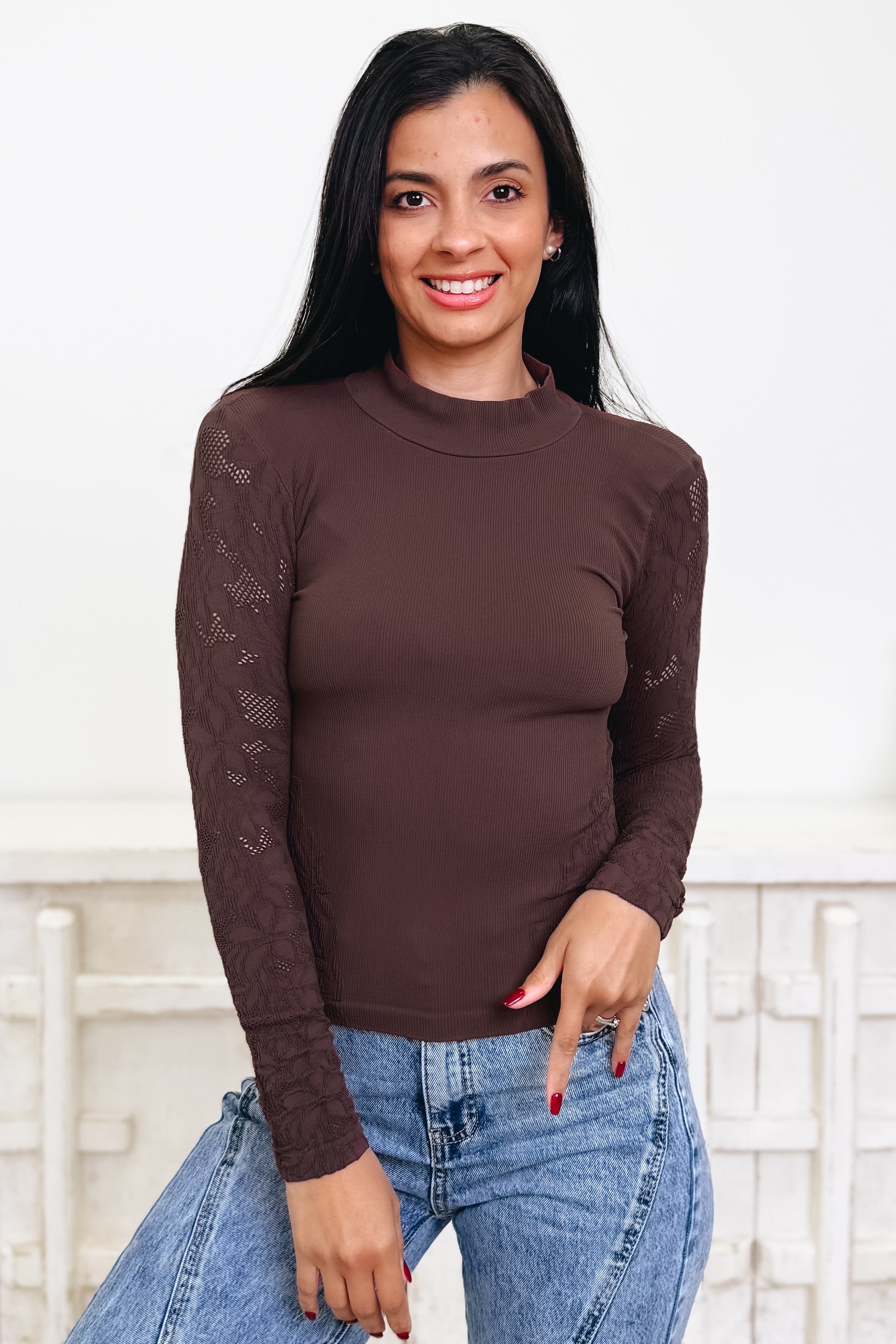 Intricate Delicacy Top - 6 Colors!