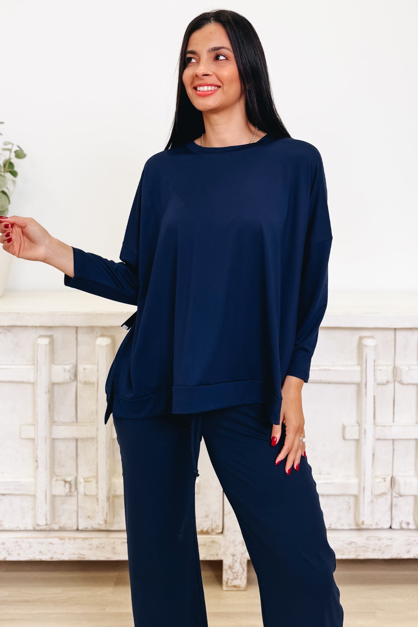 Peachy Sheen Top - 2 Colors!