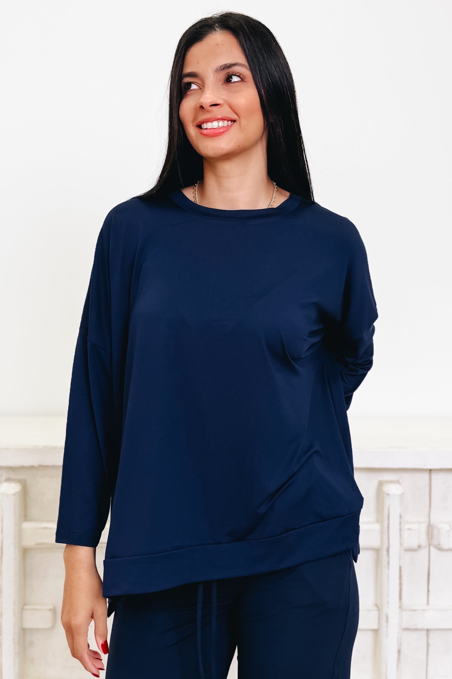 Peachy Sheen Top - 2 Colors!