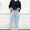 Honey Love By Risen - High Rise Ankle Straight Jeans - 2 Colors!