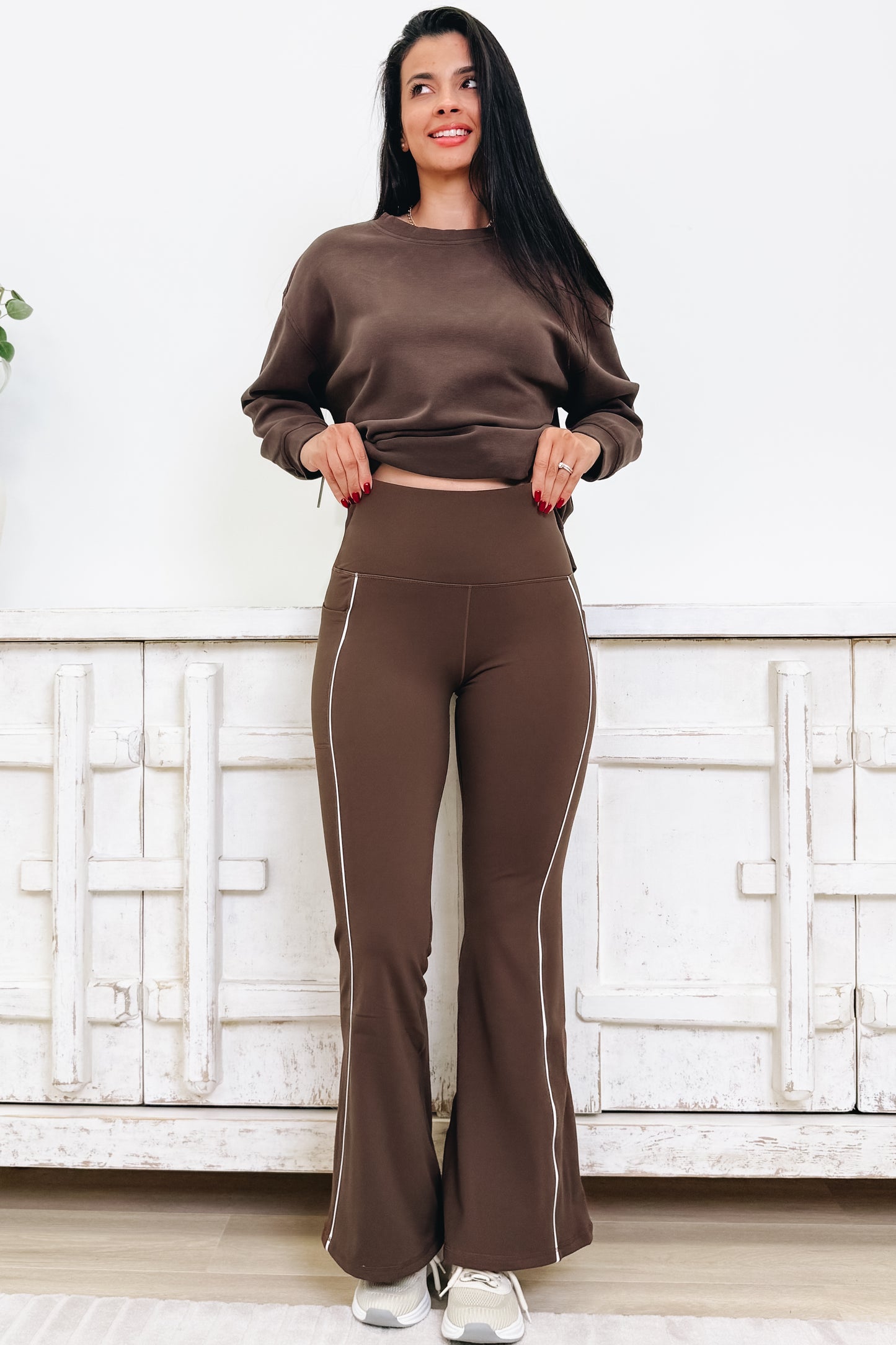 Warm Up Wonders Fleece Lined Flare Leggings - 3 Colors!