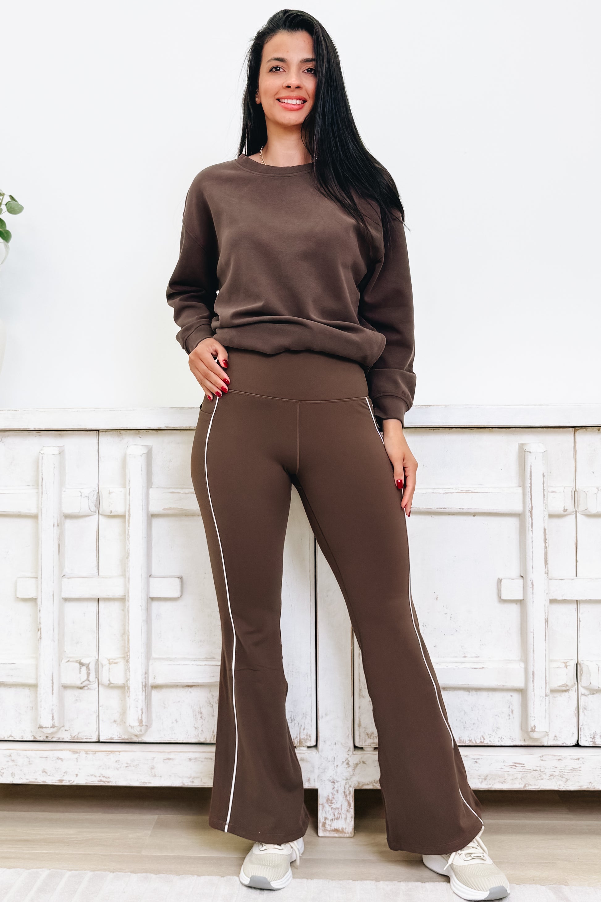 Warm Up Wonders Fleece Lined Flare Leggings - 3 Colors!