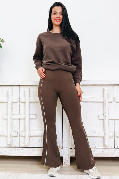 Warm Up Wonders Fleece Lined Flare Leggings - 3 Colors!