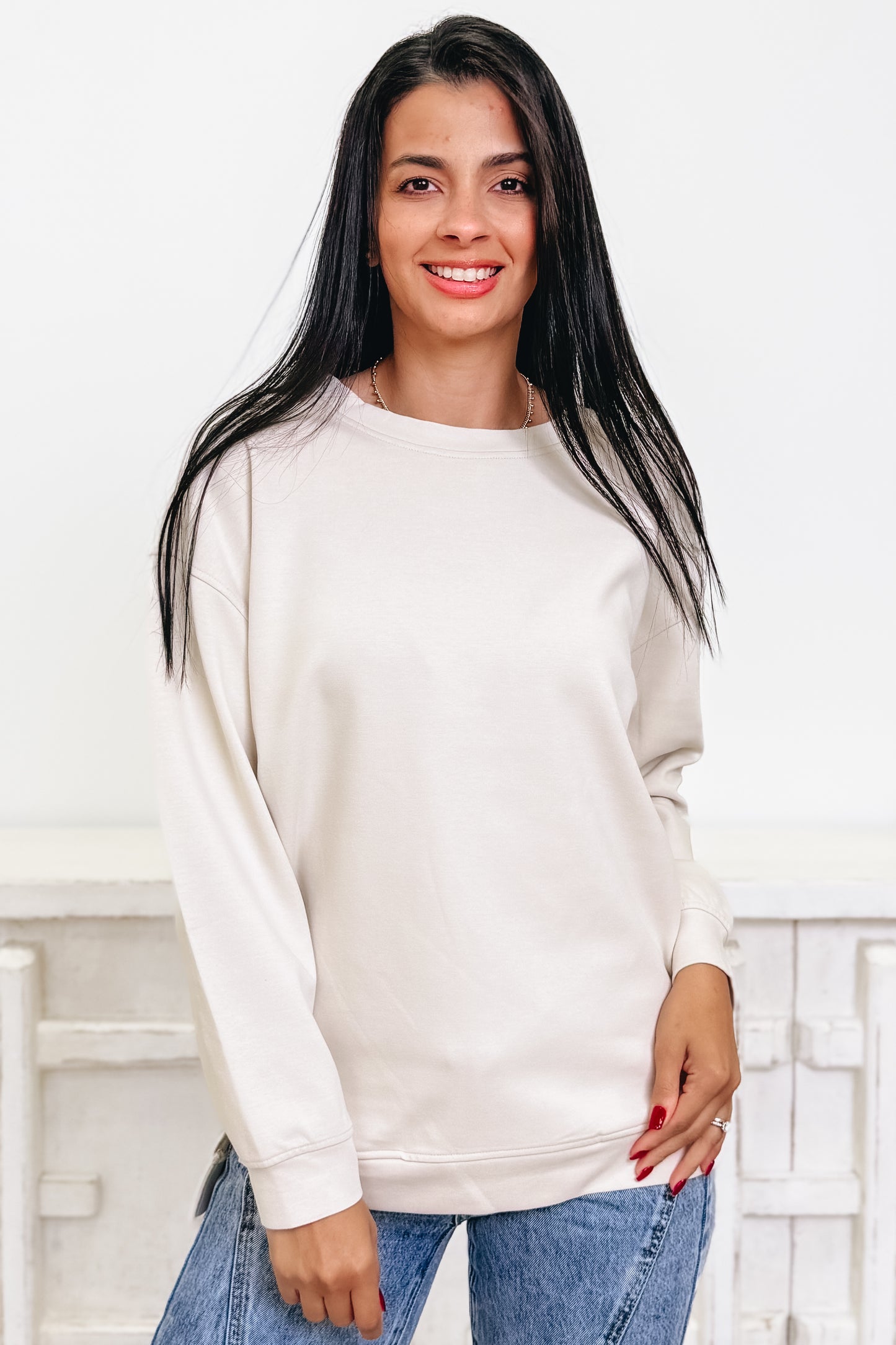 Live In It Sweatshirt - 4 Colors!