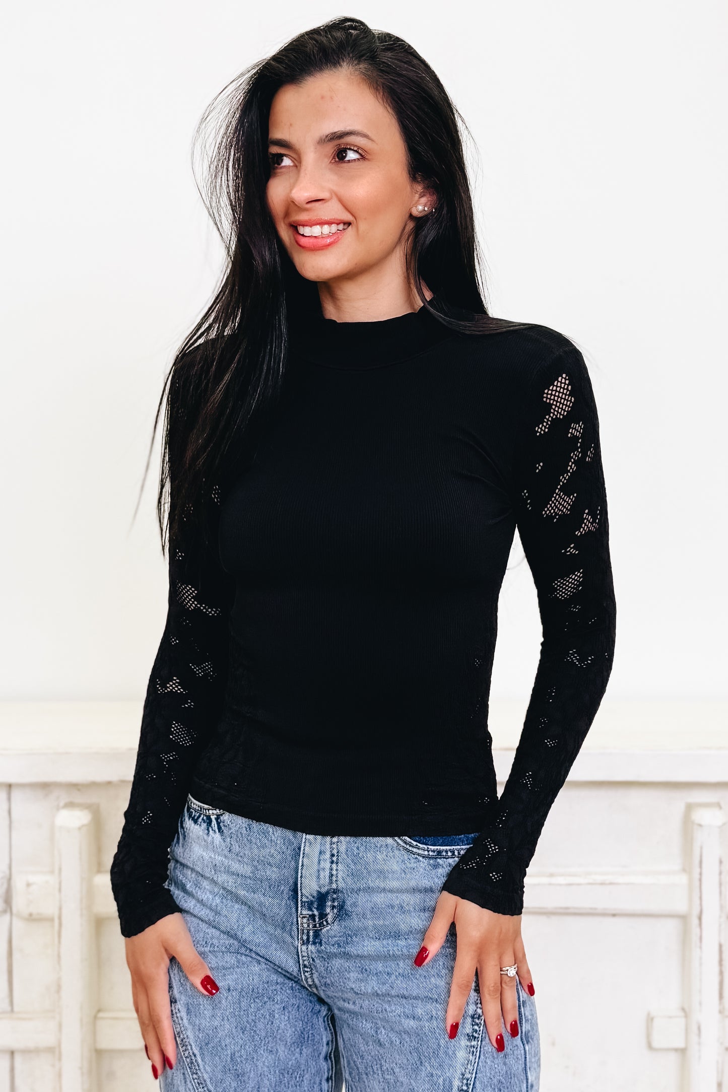 Intricate Delicacy Top - 6 Colors!