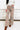 Lily Lane Wide Leg Twill Pants - Khaki