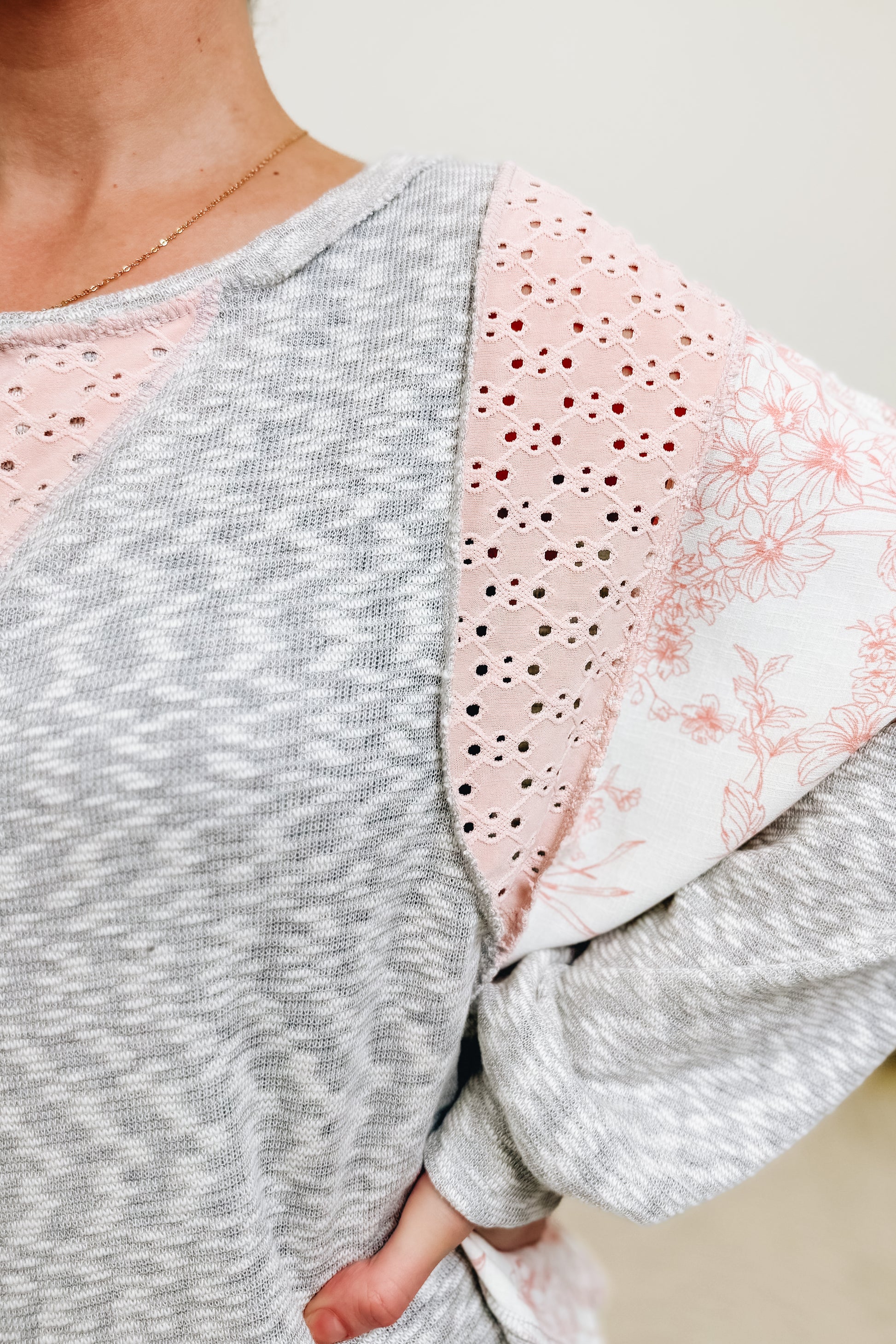 The Beauty Within Floral Top