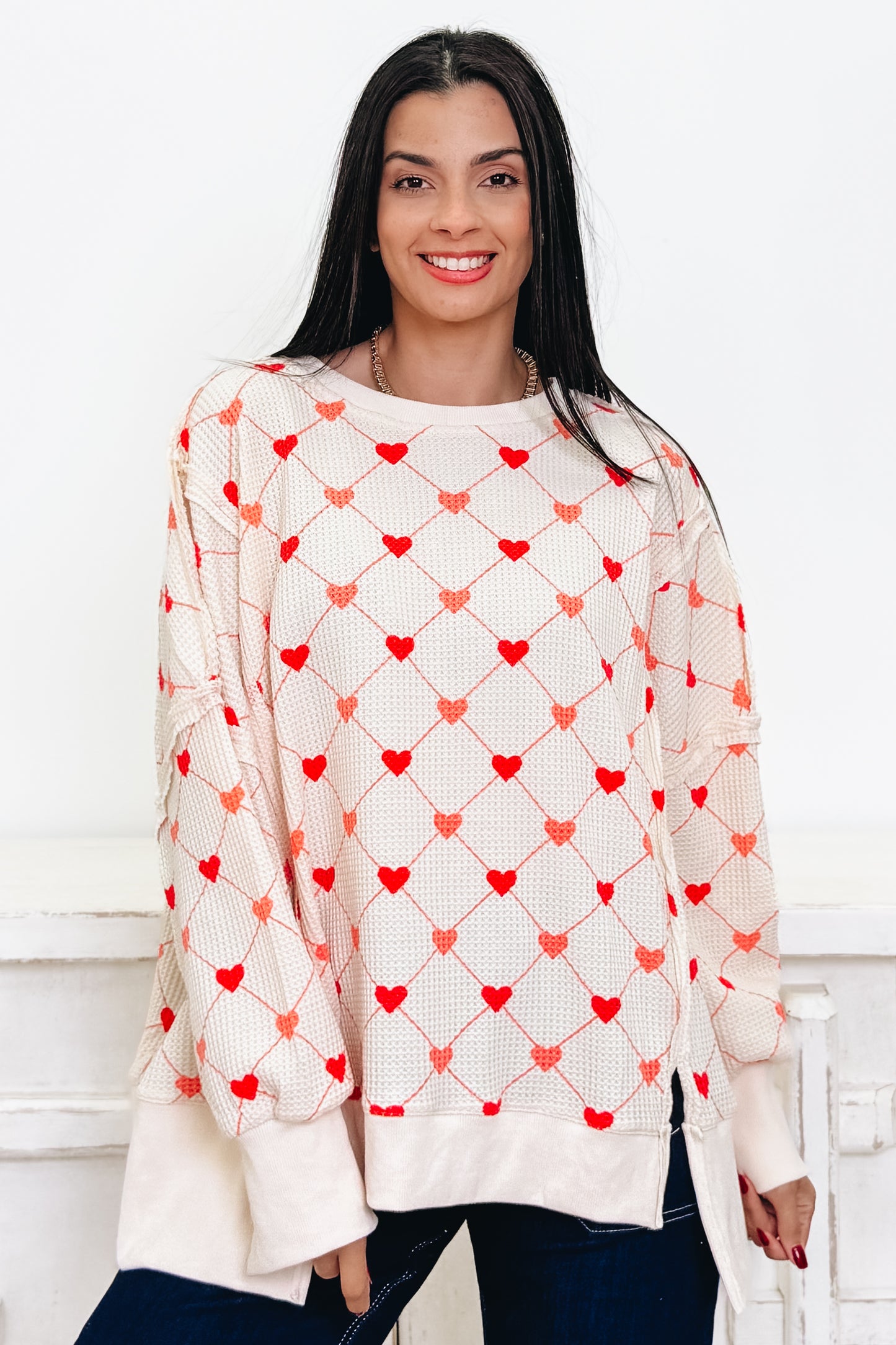 Love Connection Sweatshirt Top