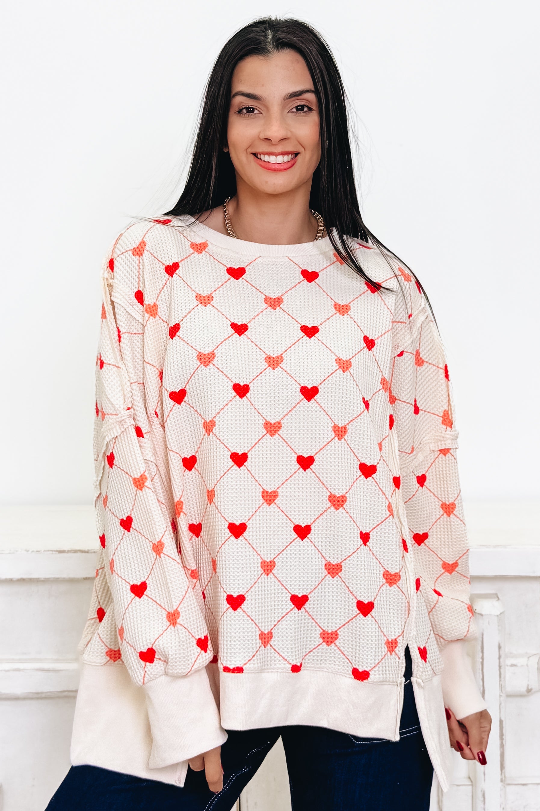 Love Connection Sweatshirt Top
