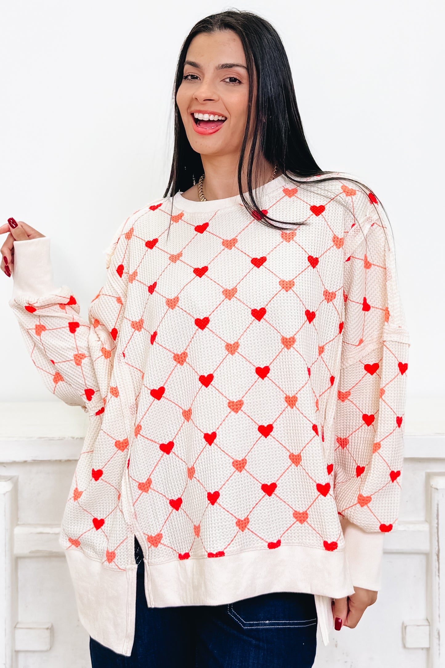 Love Connection Sweatshirt Top