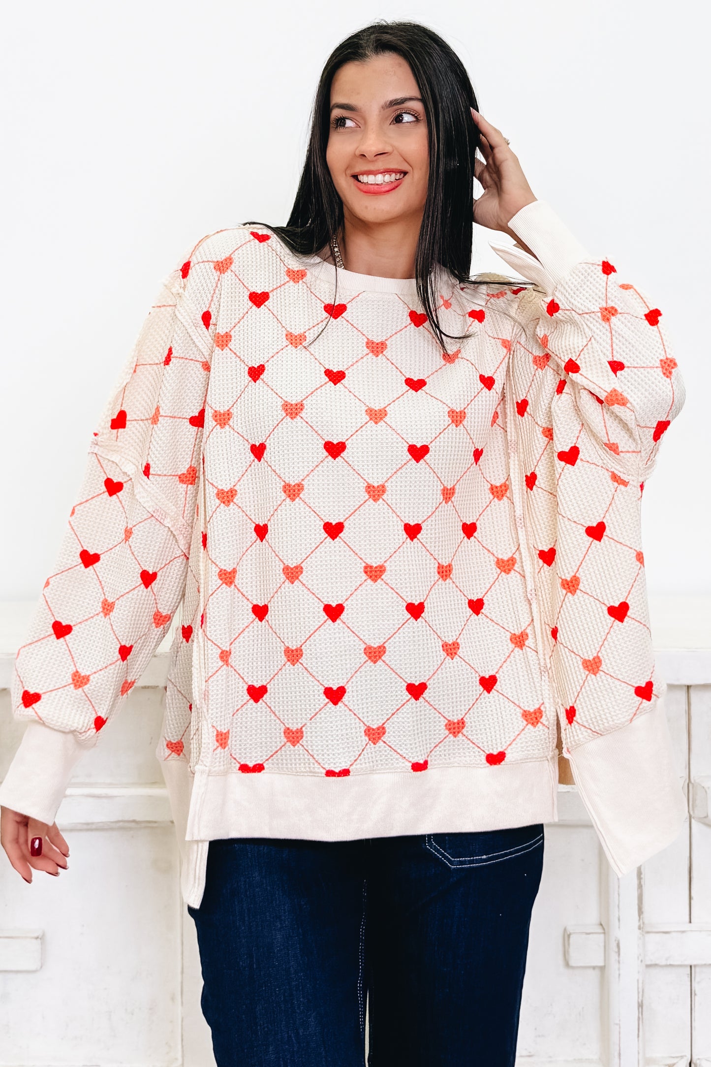 Love Connection Sweatshirt Top