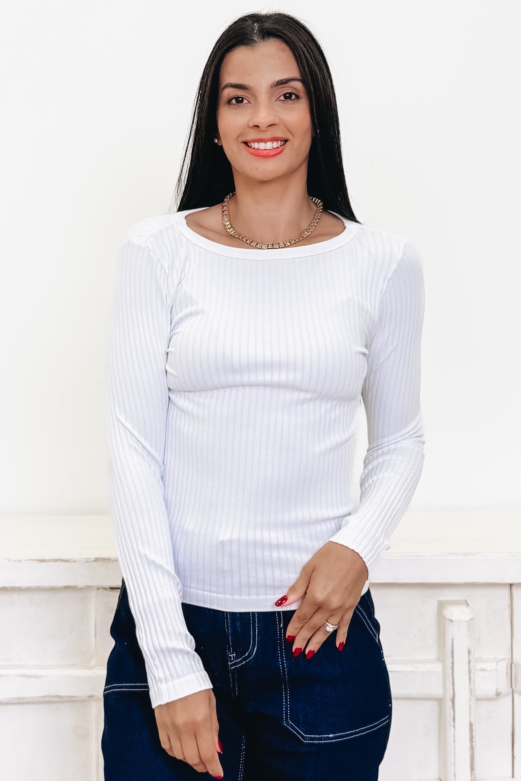 Can't Miss Ribbed Top - 3 Colors!