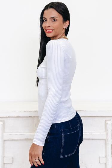 Can't Miss Ribbed Top - 3 Colors!