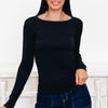 Can't Miss Ribbed Top - 3 Colors!