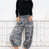 Top Class Camo Joggers Pants - Washed Camo