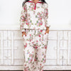 Bloom Boom Quarter Zip Floral Pants Set