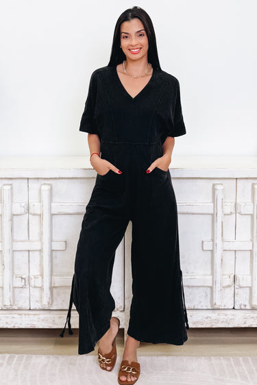 Downtown Dream Jumpsuit - 2 Colors!