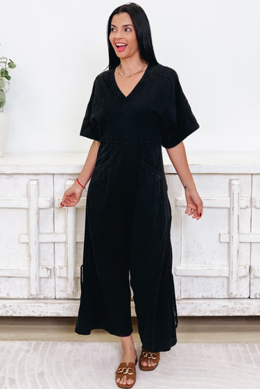 Downtown Dream Jumpsuit - 2 Colors!