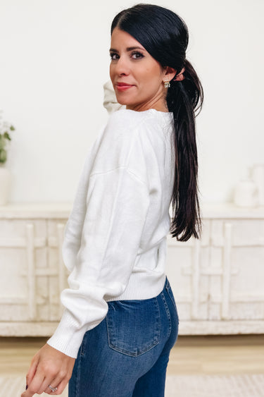 Queen Of Class Leopard Bow Sweater - 2 Colors!