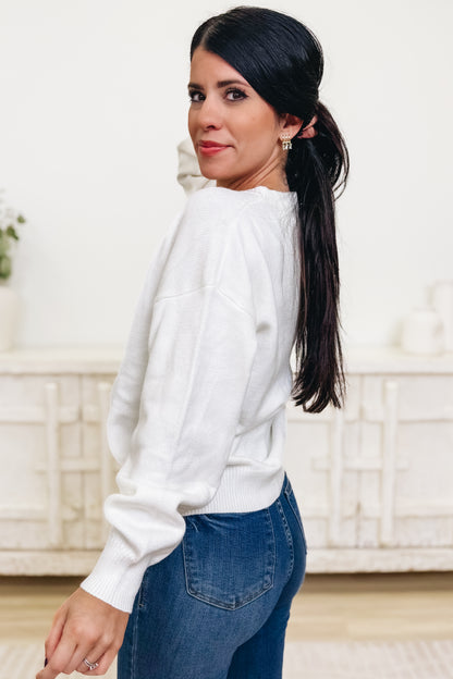 Queen Of Class Leopard Bow Sweater - 2 Colors!