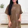 Desert Cowgirl Embroidered Western Dress