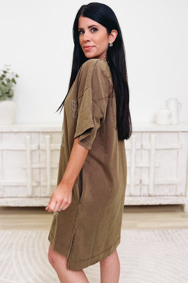 Desert Cowgirl Embroidered Western Dress