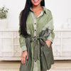 Queen Of Broadway Shirt Dress