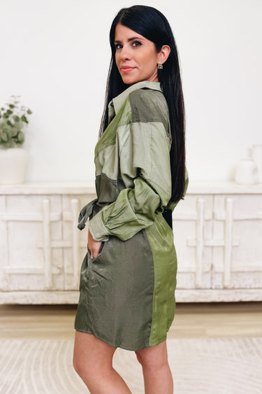 Queen Of Broadway Shirt Dress