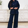 Unbothered Babe Denim Pants Set