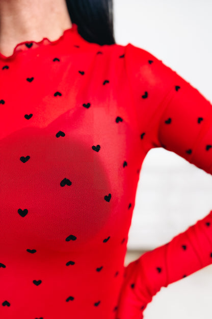 Love & Such Heart Top - 3 Colors!