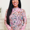 Layers Of Love Floral Mesh Top - 2 Colors!