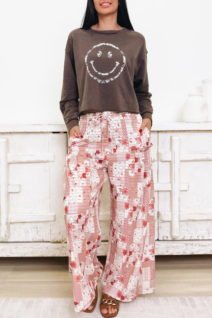 A Piece Of Patchwork Pants - 3 Colors!