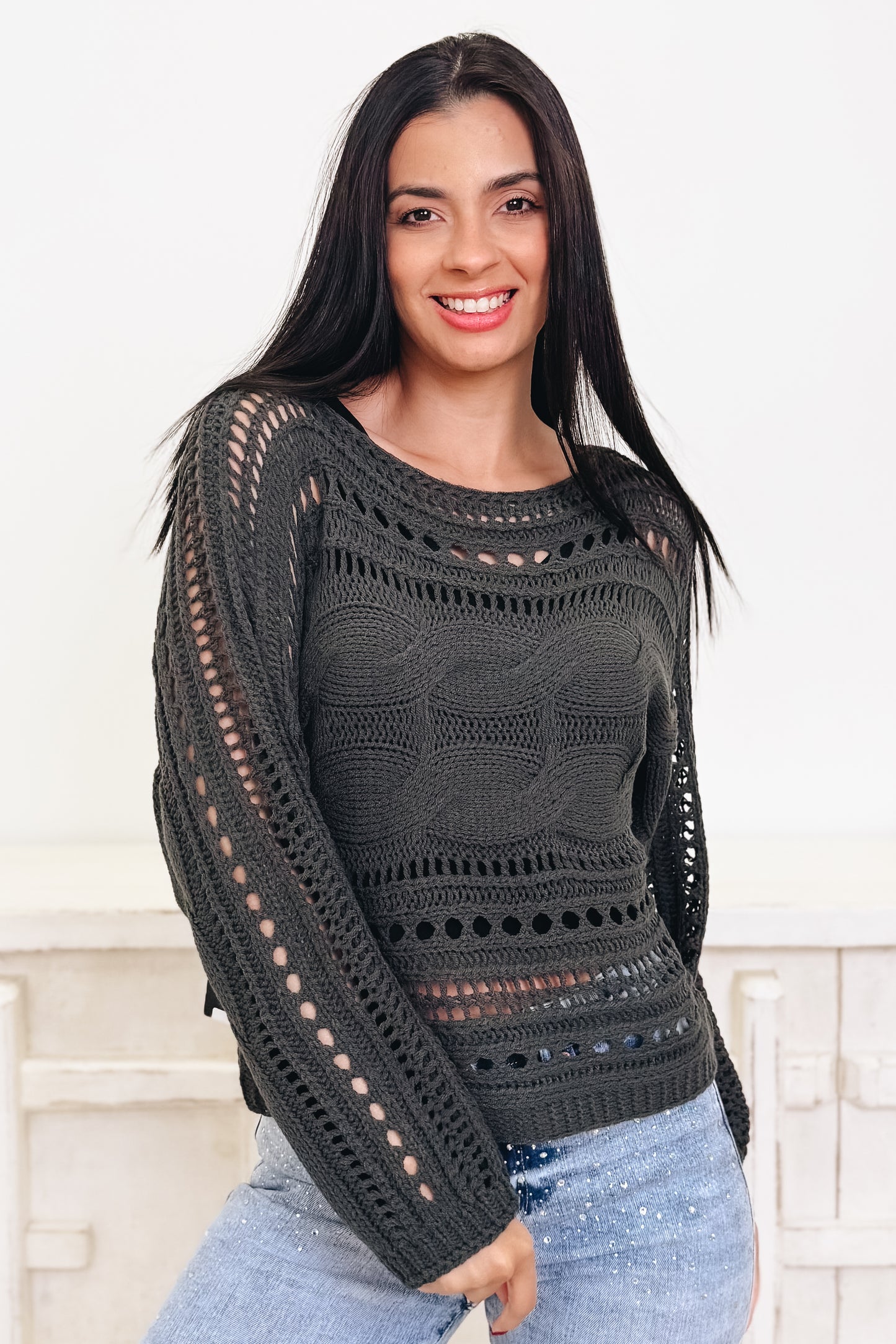 Infinity Flow Sweater - 2 Colors!