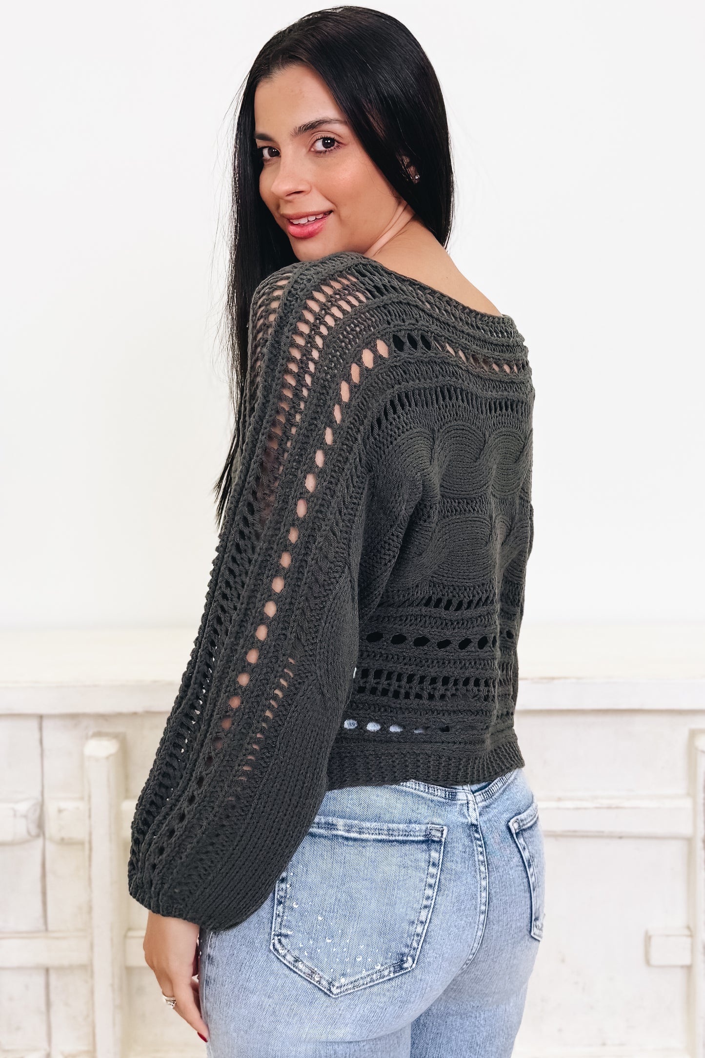 Infinity Flow Sweater - 2 Colors!