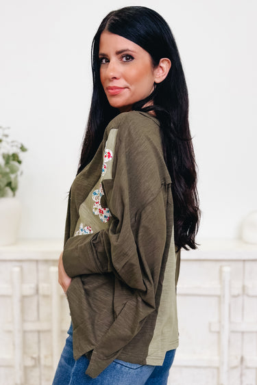 Rays Of Light Floral Top